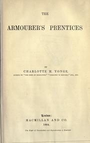 Front cover of The Armourer's Prentices by Mary Charlotte Yonge