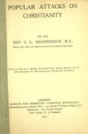 Front cover of Popular attacks on Christianity by Cyprian Leycester Drawbridge