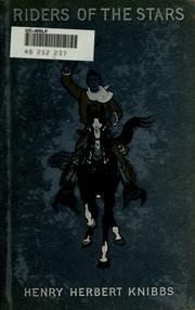 Front cover of Riders of the stars by Henry Herbert Knibbs