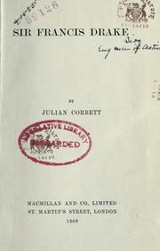 Front cover of Sir Francis Drake by Sir Julian Stafford Corbett