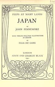 Cover of Japan by John Finnemore