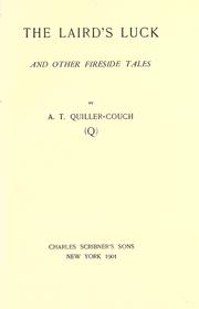 Front cover of The Laird's luck by Arthur Quiller-Couch
