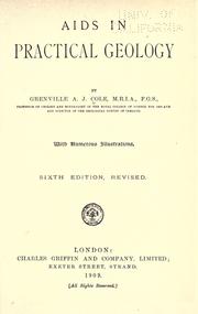Front cover of Aids in practical geology by Grenville A. J. Cole