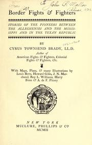 Cover of Border fights & fighters by Cyrus Townsend Brady