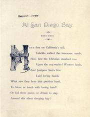 Front cover of At San Diego Bay by Wagner, Madge Morris