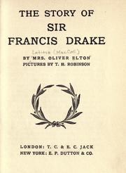 Front cover of The story of Sir Francis Drake by Letitia MacColl Elton