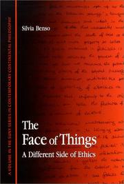 Front cover of The Face of Things by Silvia Benso