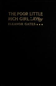 Front cover of The poor little rich girl by Eleanor Gates