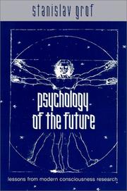 Front cover of Psychology of the Future by Stanislav Grof