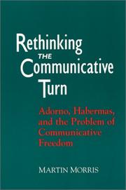 Cover of Rethinking the Communicative Turn by Martin Morris