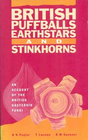 Cover of British puffballs, earthstars and stinkhorns by David Norman Pegler