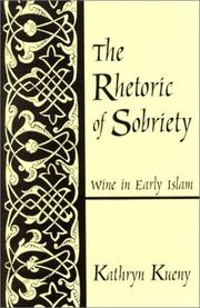 Front cover of The Rhetoric of Sobriety by Kathryn Kueny