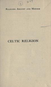 Front cover of Celtic religion in pre-Christian times by E. Anwyl