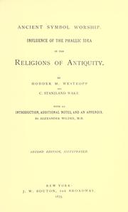 Front cover of Ancient symbol worship by Hodder Michael Westropp