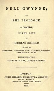 Front cover of Nell Gwynne; Or The Prologue by Douglas William Jerrold