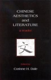 Front cover of Chinese Aesthetics and Literature (Asian Studies Development) by Corinne H. Dale