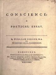 Cover of Conscience by William Gibson