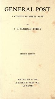 Cover of General post by J. E. Harold Terry