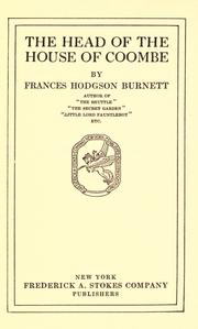 Front cover of The Head of the House of Coombe by Frances Hodgson Burnett