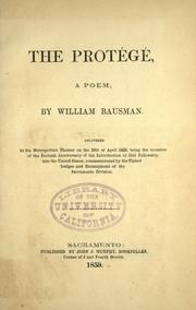 Cover of The protégé by William Bausman