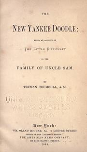 Front cover of The new Yankee Doodle by Gay, E. Jane, 1830-1919.