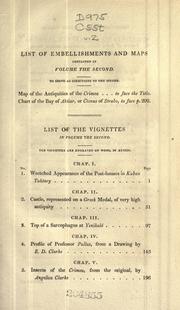 Cover of Travels in various countries of Europe, Asia and Africa by Edward Daniel Clarke