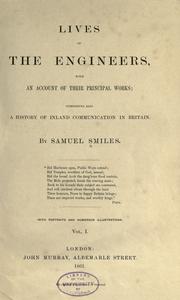 Front cover of Lives of the engineers by Samuel Smiles