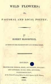 Cover of Wild flowers by Robert Bloomfield