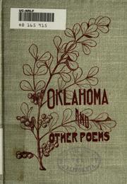 Front cover of Oklahoma, and other poems by Freeman Edwin Miller