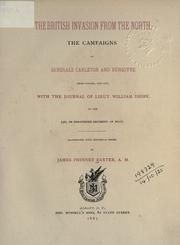 Front cover of The British invasion from the north by James Phinney Baxter