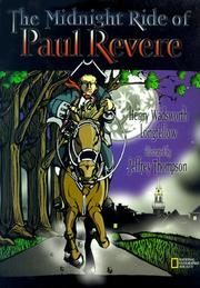 Front cover of The midnight ride of Paul Revere by Henry Wadsworth Longfellow