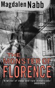 Front cover of The Monster of Florence by Magdalen Nabb