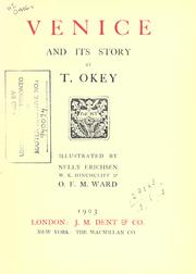 Cover of Venice and its story by Thomas Okey