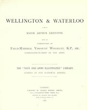Cover of Wellington & Waterloo by Arthur Griffiths