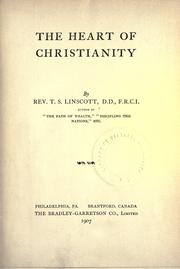Front cover of The heart of Christianity by T.S Linscott