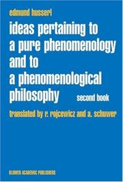 Cover of Ideen zu einer reinen Phänomenologie und phänomenologischen Philosophie by Edmund Husserl