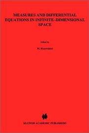 Cover of Measures and differential equations in infinite-dimensional space by Dalet͡skiĭ, I͡U. L.