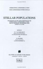 Front cover of Stellar populations by International Astronomical Union. Symposium