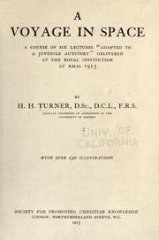 Front cover of A voyage in space by H. H. Turner