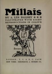 Front cover of Millais by A. L. (Alfred Lys) Baldry