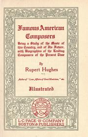 Front cover of Contemporary American composers. by Rupert Hughes