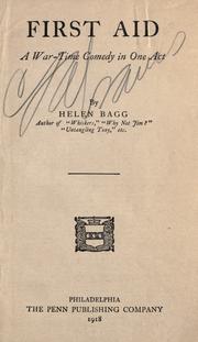 Cover of First aid by Helen Bagg