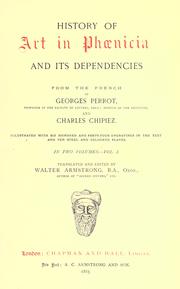 Cover of Histoire de l'art dans l'antiquité by Georges Perrot