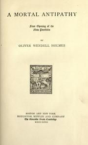 Cover of The writings of Oliver Wendell Holmes by Oliver Wendell Holmes, Sr.