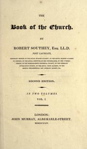 Front cover of The book of the church by Robert Southey
