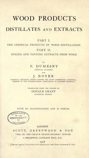 Front cover of Wood products by Paul Dumesny