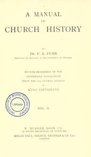 Front cover of Lehrbuch der Kirchengeschichte by Franz Xaver von Funk