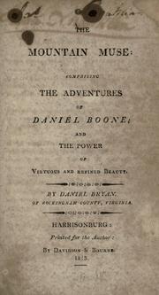 Cover of The mountain muse by Daniel Bryan