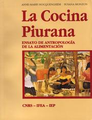 Front cover of La cocina piurana by Anne-Marie Hocquenghem