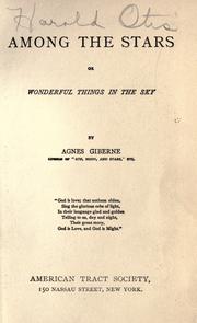 Cover of Among the stars by Agnes Giberne